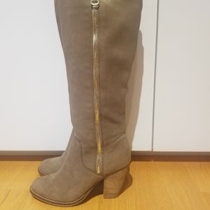 Aldo long boots size 8